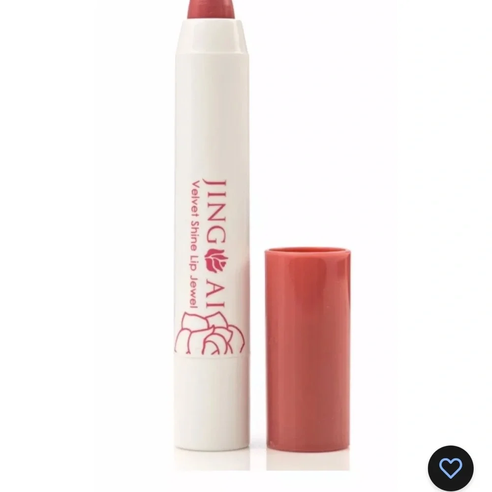 Jing Ai Lipstick PINK STAR Velvet Shine Jewel Light Stain Balm‎
